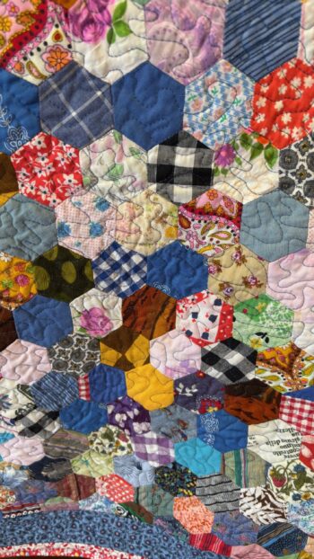 A first quilt by Clare