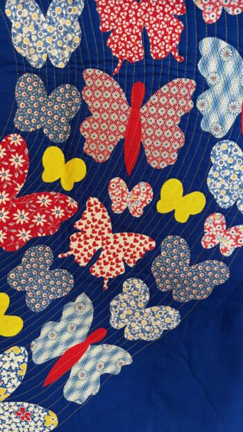 A first quilt by Raewyn